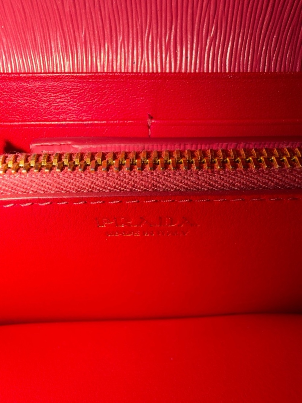✨ PRADA Peonia Pink Vitello Move Continental Wallet w/ Removable Insert ✨ - Picture 5 of 10